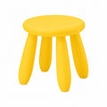 IKEA Mammut Kinderhocker Set, gelb, für drinnen und draußen, 2er Pack