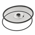 Set mit 2 rutschfesten Gummiringen für Barhocker, geräuscharmes Schutzpolster, 45 cm
