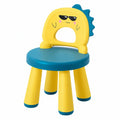 Ergonomischer Kinderstuhl mit Dinosaurier-Design, Kunststoff, für 2-6 Jahre, leicht zu reinigen, ideal für drinnen und draußen
