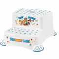 Zweistufiger Tritthocker für Kinder, Anti-Rutsch, Paw Patrol Design, Weiß